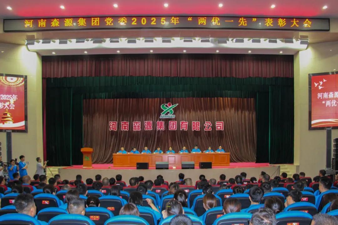 慶七一丨河南森源集團(tuán)黨委隆重召開2025年“兩優(yōu)一先”表彰大會(huì)